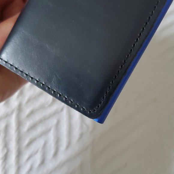 NEW Genuine Leather RFID Card Box Slim Wallet - Picture 12 of 12